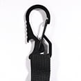 thumbnail image 4 of Cheers.US Multi-function Black Retractable Key Chain Keychain Anti-lost Outdoor Carabiner Heavy Duty Badge Holder Reel with Carabiner Wire Rope Bottle Opener, 4 of 5
