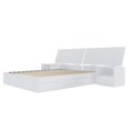 thumbnail image 1 of Nexera Oslo 4-Piece Dual Storage Bedroom Set, White, Queen, 1 of 6