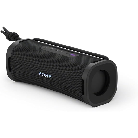 Restored Sony ULT FIELD 1 Wireless Ultra Portable Bluetooth Compact Speaker, IP67 Waterproof, Dustproof, Shockproof and Rustproof - Black (Refurbished)
