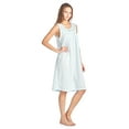 thumbnail image 2 of Casual Nights Women's Fancy Lace Floral Sleeveless Nightgown, 2 of 5