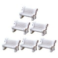 thumbnail image 4 of WHAMVOX 6Pcs Miniature Chair Models Micro Landscape Chair Statue Landscape Models, 4 of 8