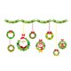 thumbnail image 1 of Decoraciones navideñas Pegatinas para ventanas de vidrio Papel pintado PVC removible autoadhesivo Abanopi Estilo 5, 1 of 7