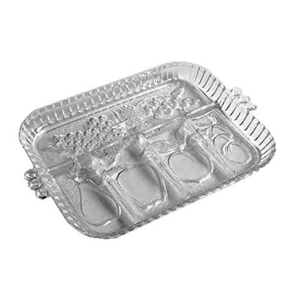 Vintage Crystal Happenings 5Part Relish Tray No. 3678