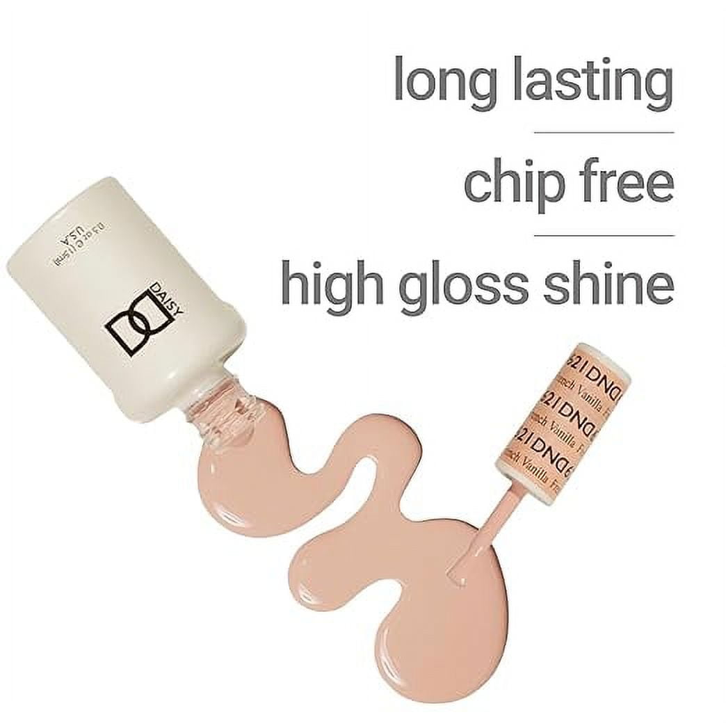 DND Sheer Gel Polish Set - 1 each of Sheer Gel Polish and Sheer Nail Polish 860 She’s White? She’s Pink?
