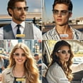 thumbnail image 6 of Bluetooth Smart Glasses, Sunglasses for Men and Women with Anti-Blue Light Lenses, Auto-Color Changing Touch Control, Built-in Microphone, High-Resolution Audio, Wirelessly Rechargeable, 6 of 10