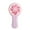 Pink, variant on RoamHome Electric Mini Fan Charging Small Fans USB Rechargeable Handheld Battery Powered Portable Fans Personal Cooling Fan That Blows Cold Air (Blue)