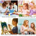 thumbnail image 4 of 4 Paint by Numbers for Kids DIY Paint Set for Girls Boys Adults Beginner Crafts Acrylic Oil Painting by Number Kits Perfect for Gift Decor 20cmx20cm (4PCS-7), 4 of 5