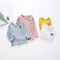 thumbnail image 2 of Autumn Winter Baby Girl Thickening T-shirt Clothing,Children Long Sleeve T-Shirts Tees Tops Warm For Kids, 2 of 6