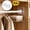 4 Pcs, variant on 2 Pcs No Drill Shower Curtain Rod Adhesive Holder, Anti-Slip Tension Rod Wall Retainer Brackets, Bathroom Shower Pole Fixed Mount Support