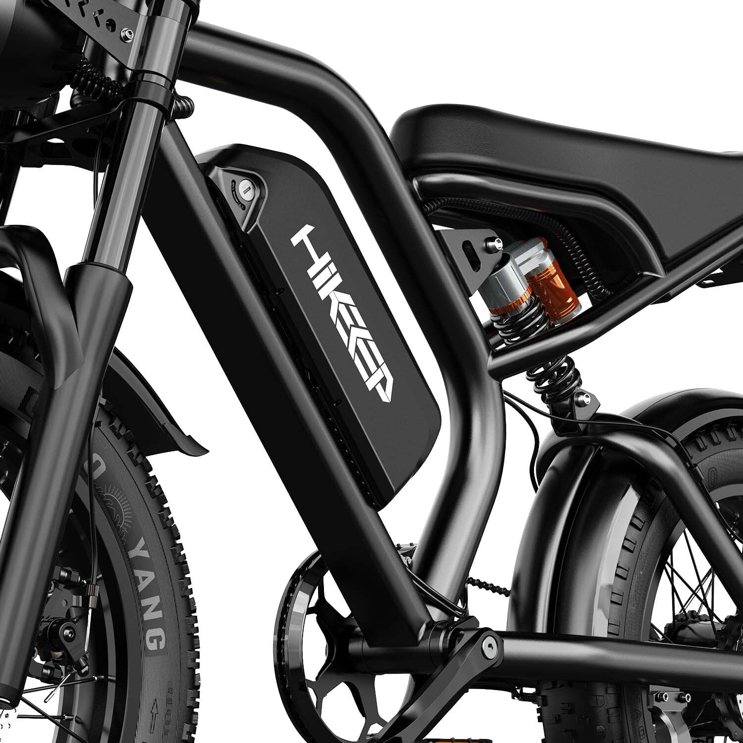 HiKeep Ebike Battery 48V 25Ah, Lithium Battery 750W-1500W Rechargeable, Ebikes Battery for Electric Bike