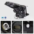 thumbnail image 2 of AKKON - Fits 2013 2014 2015 2016 2017 2018 Cadillac ATS Sedan [Halogen Type] Projector Chrome Headlight Driver Left headlamp, 2 of 6