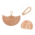 thumbnail image 1 of BRIGHTFUFU Hanging Decoration Rattan Pendant Light Brown Ceiling Hanging Decor for General Consumers 1Pack, 1 of 7