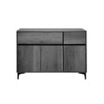 thumbnail image 1 of Credenza Bufetera Moderna Aparador Multiusos Minimalista, Mueble Organizador con Puertas y Amplio Almacenamiento., 1 of 5