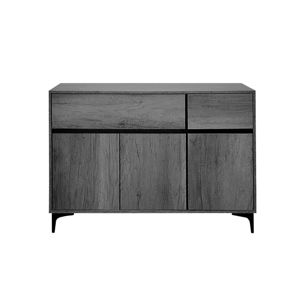 Credenza Bufetera Moderna Aparador Multiusos Minimalista, Mueble Organizador con Puertas y Amplio Almacenamiento.