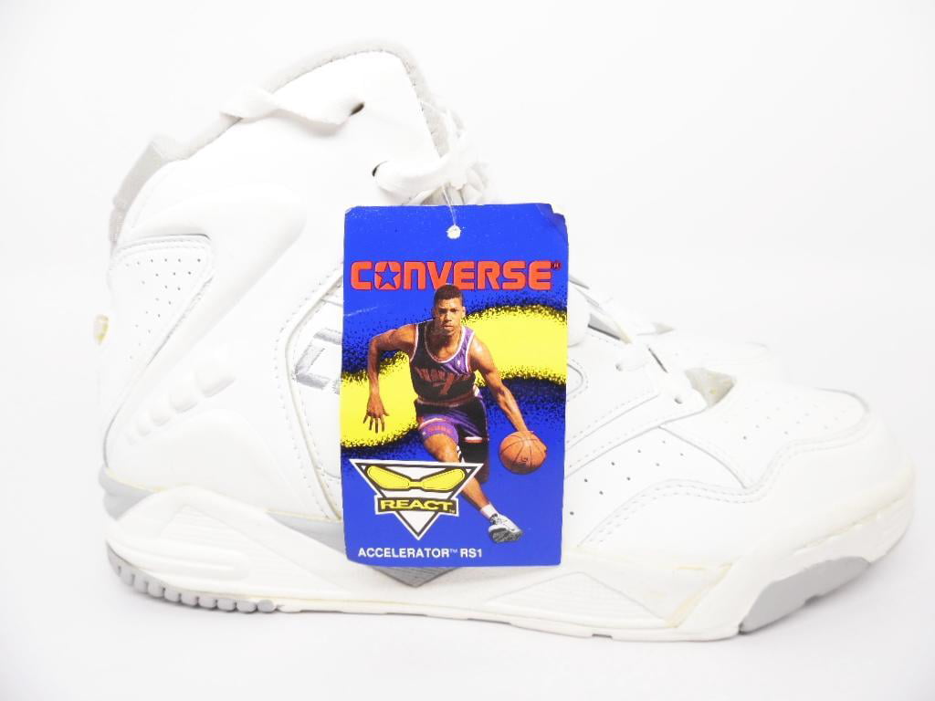 Gedehams Slange krave Vintage Converse React Cons Accelerator RS1 Mid NBA Basketball Shoe Men's  Size 7 - Walmart.com