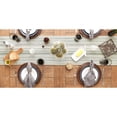 thumbnail image 4 of Design Imports CAMZ13795 Chemin de Table Rayé Tressé Vert Artichaut 15x108, 4 of 4