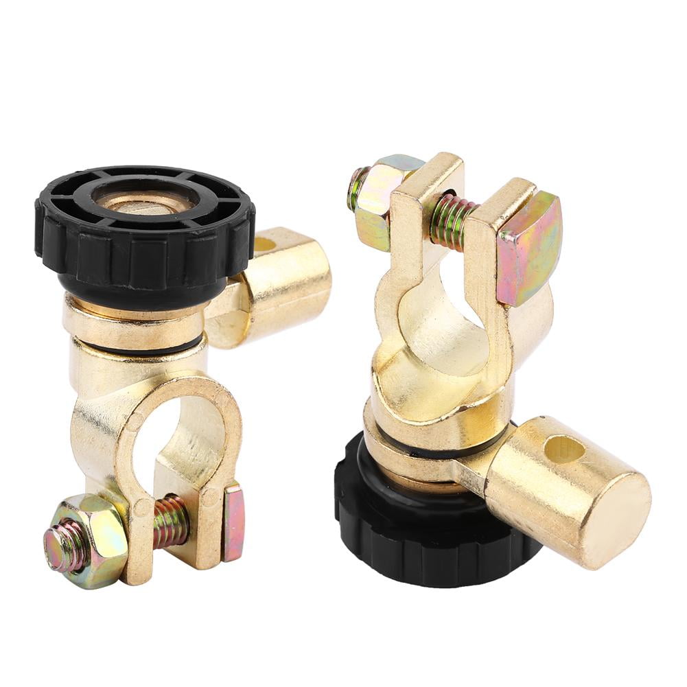 Black Battery Link Terminal Cut-off Switch Master Disconnect Isolator for Universal