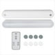 thumbnail image 1 of Juego de 2 lámparas LED táctiles inalámbricas recargables, adhesivas, para lectura, para gabinete, con control remoto., 1 of 5