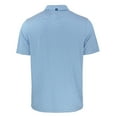 thumbnail image 3 of Men's-Cutter & Buck  Sky Blue Sporting Kansas City Big & Tall Forge Eco Double Stripe Stretch Recycled Polo, 3 of 3