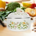thumbnail image 1 of Nestingho 3Pcs Cooking Pots Set Enamel Non Stick Small Pots with Handles for Stove Top Use, 1 of 6
