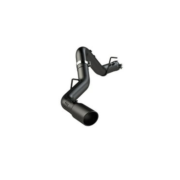 2020  GMC/Chevy 2500/3500 6.6L Duramax 4in Mand Bent Tubing Pro-Ser Cat Back Single Side - Blk MBRP S6059BLK
