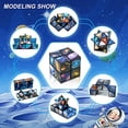 thumbnail image 1 of Star Cube Magic Cube 2 en 1 Set, Yoshimoto Cube Infinity Magic 3D Puzzle Cubes para niños Euclidean Cube Euclidean Cube, 1 of 2