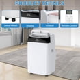 thumbnail image 3 of 12,000 BTU Portable Air Conditioner with Dehumidifier, Compact Small AC Unit for Rooms up to 550 Sq Ft, Easy Mobility with Wheels, Includes Remote Control and Window Exhaust Installation Kit, 3 of 9