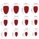 thumbnail image 3 of Uñas postizas, uñas postizas, regalos para mujeres, diseño de corazones rojos para San Valentín, 24 puntas de uñas, uñas postizas, parches para uñas, parches para uñas., 3 of 5