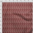 thumbnail image 3 of oneOone Tissu Polyester Lycra Rouge Foncé Matériel de Robe Fleur Artistique Tissu Imprimé Tissu au Mètre 56 Pouces de Large, 3 of 4