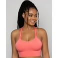 thumbnail image 5 of Smooth Seamless Comfort Wireless Longline Bra - Sun Kissed Coral, 5 of 9