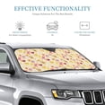 thumbnail image 2 of Bingfone Rabbit And Balloon Car Windshield Sunshade,Sun Foldable Sun Shield Sun Visor for Car - Medium, 2 of 8