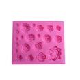 thumbnail image 2 of Billuyoard Molde de silicona con flor de rosa, utensilio de cocina, herramienta para hornear Sugarcraft, moldes para dulces Artesanía Billuyoard HA061133-00, 2 of 6