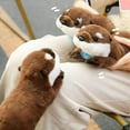 thumbnail image 7 of Otter Stuffed Plush Toy, Asian Otter Plush Slap Bracelet, Otter Plushies, 7 of 7