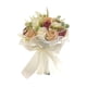 thumbnail image 3 of Ramo de boda nupcial Flores artificiales Flor Centro de mesa florales decorativas para la celebración Fiesta de la decoración de la mesa de comedor Color e, 3 of 8