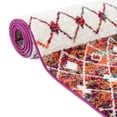 thumbnail image 6 of Unique Loom Tribal Trellis Collection Area Rug - Alami (7' 10" Round Ivory Multi/Ivory), 6 of 11