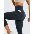 thumbnail image 5 of CRZ YOGA Womens Butterluxe Workout Capri Leggings with Pockets 21 Inches, 5 of 6
