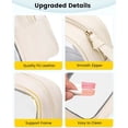 thumbnail image 4 of Pakyozj Travel Makeup Bag - 3 Pack Travel Toiletry Bag for Women Clear Cosmetic Bag Makeup Organizer Zipper Pouch for Travel Essentials Storage, 4 of 7