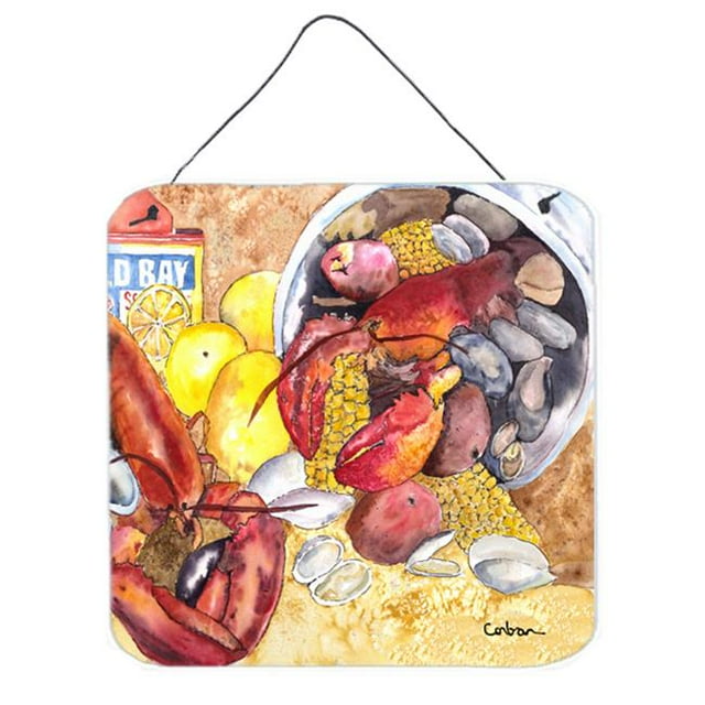 Lobster Aluminium Metal Wall Or Door Hanging Prints