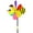 bee, variant on Garden Decorative Pinwheels 3D Cartoon Whirligig Wind Spinners Windmill Party Favor Garden Yard Decoration