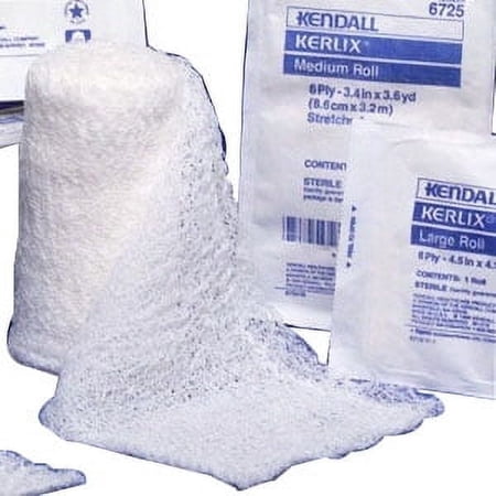 Cardinal Health Kerlix Waterproof First Aid Gauze, 4-1/2" x 4-1/10 yd