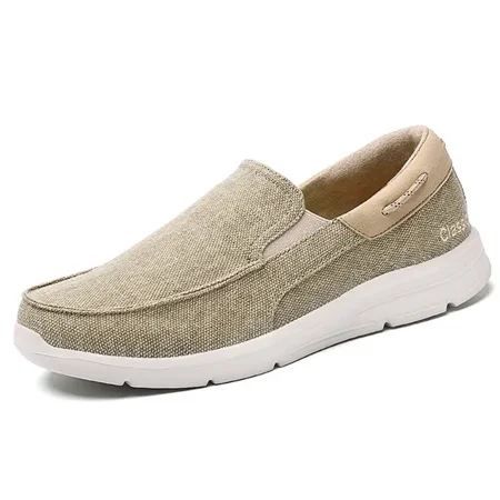 

Men‘s Canvas Driving Style Loafers Comfortable Slip On Shoes Mocassin