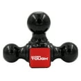 thumbnail image 6 of Hyper Tough Trailer Hitch Steel Tri-Ball Mount, Class III/IV Towing, Black, Automotive Accessories, unit weight 10 lbs, 6 of 11