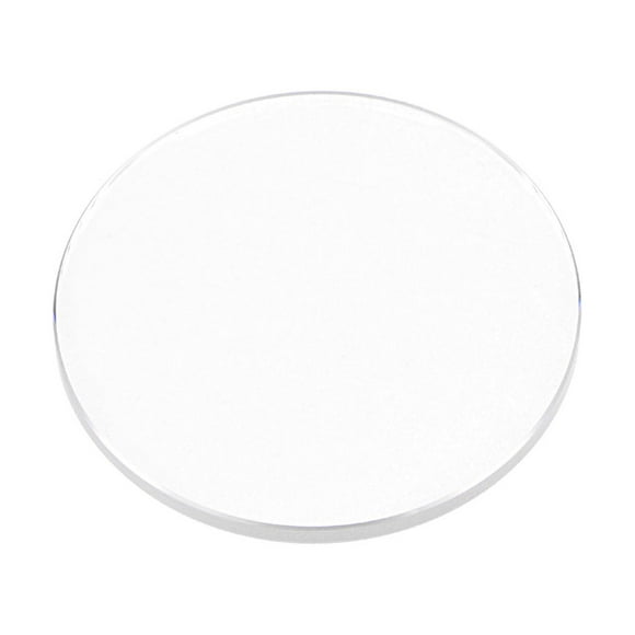 Unique Bargains 25mm Dia. Watch Glass Sapphire Crystal Lens, Round Flat 1mm Thickness Replacement Parts Clear