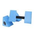 thumbnail image 3 of Ayudas para el entrenamiento de natación para niños, juego de flotación azul para lecciones infantiles, mancuernas triangulares para el agua, 3 of 8