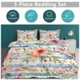 thumbnail image 5 of Quilt Cover Set Fashionable Printed Bedding Covers with Pillowcase Home Textiles, Spring Floral Queen (90"x90"), 5 of 5