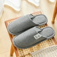 thumbnail image 3 of DrifWoo Mens Closed Toe Indoor Slippers Soft Comfortable Non Slip House Shoes, 3 of 7