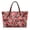 Bulldog Love, variant on POLERO Tote Bag for Daily Use Shopping, Lightweight Large Capacity Top Handle Handbags, Owl Heart