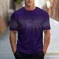 thumbnail image 2 of New Summer Mens Tops Shirts 2025 Plus Size Fashion New Casual Men Print Sports T-shirt Short Sleeve Round-Neck Blouses Shirts, 2 of 4