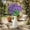 D, variant on Artificial Pansy Flowers - Realistic Fake Floral Sprigs for Home Decoration, Office Display & Wedding Arrangements - Lifelike Decorative Greenery
