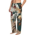 thumbnail image 6 of Sikiie Floral Head Dreamscape Pajama Pants Men, PJ Bottoms, Sleep & Lounge Pants-Medium, 6 of 6